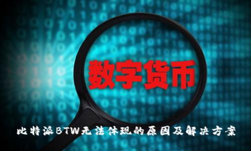 比特派BTW无法体现的原因及解决方案
