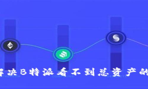 如何解决B特派看不到总资产的问题？
