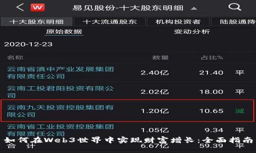 如何在Web3世界中实现财富增长：全面指南