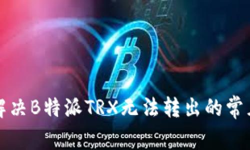 如何解决B特派TRX无法转出的常见问题