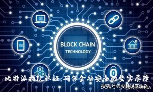 比特派指纹认证：确保金融安全的坚实屏障