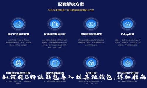 如何将B特派钱包导入到其他钱包：详细指南