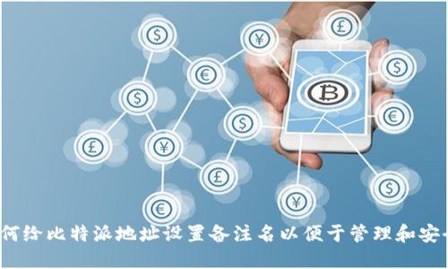 如何给比特派地址设置备注名以便于管理和安全？