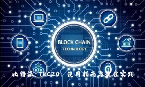 比特派 TRC20: 使用指南与最佳实践