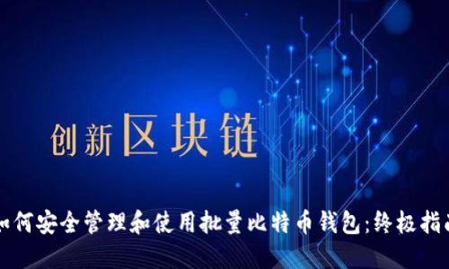 如何安全管理和使用批量比特币钱包：终极指南