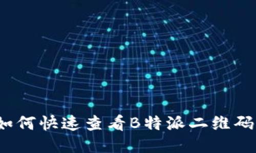 如何快速查看B特派二维码？