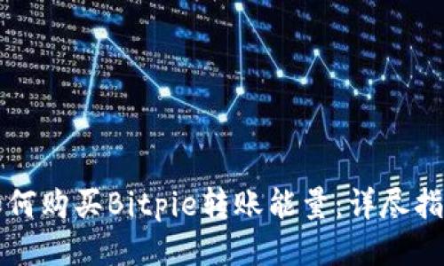 如何购买Bitpie转账能量：详尽指南