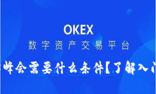 参加Web3峰会需要什么条件？了解入门必备要素