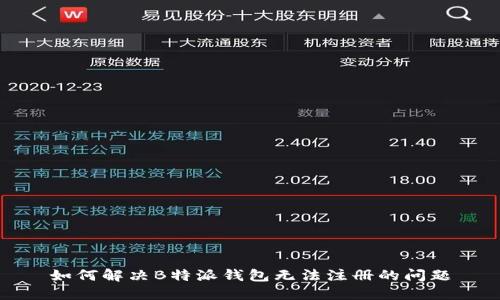 如何解决B特派钱包无法注册的问题
