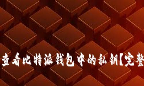 如何查看比特派钱包中的私钥？完整指南